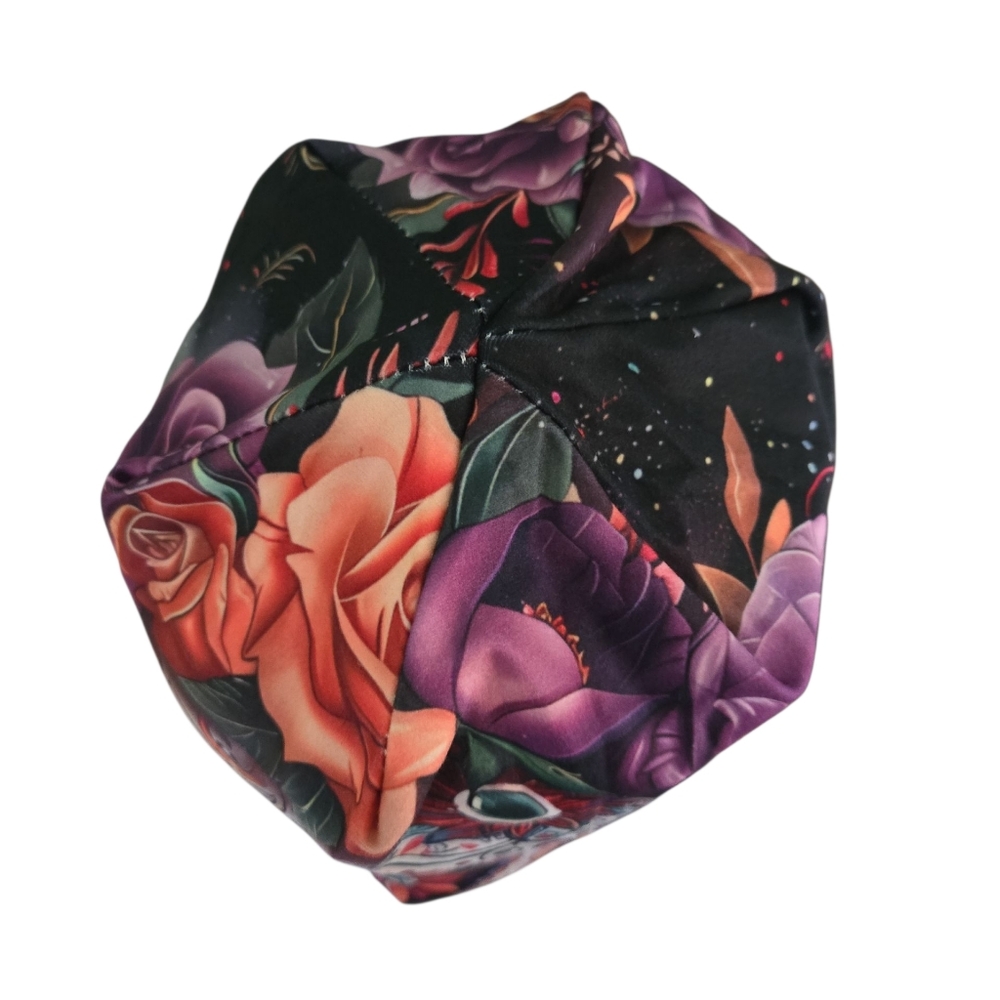 Colorful Skull Print Slouch Beanie - Picture 7 of 8